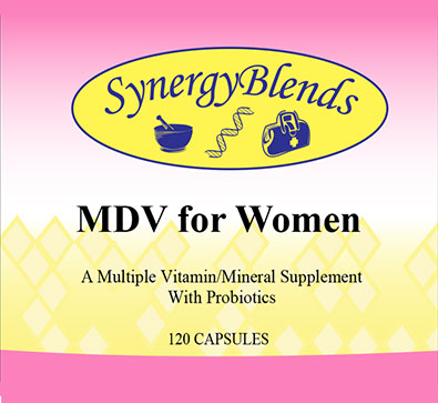 MDV for Women, multiple vitamin mineral supplement with Probiotics