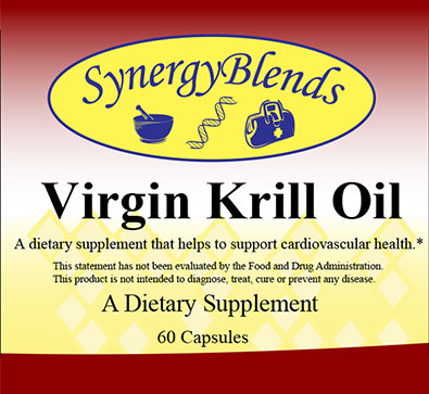 Virgin Krill Oil help to support cardiovascular health